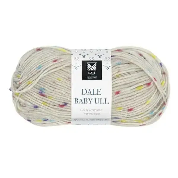 Gjestal Baby Ull 8551 Gris/lollipop multi