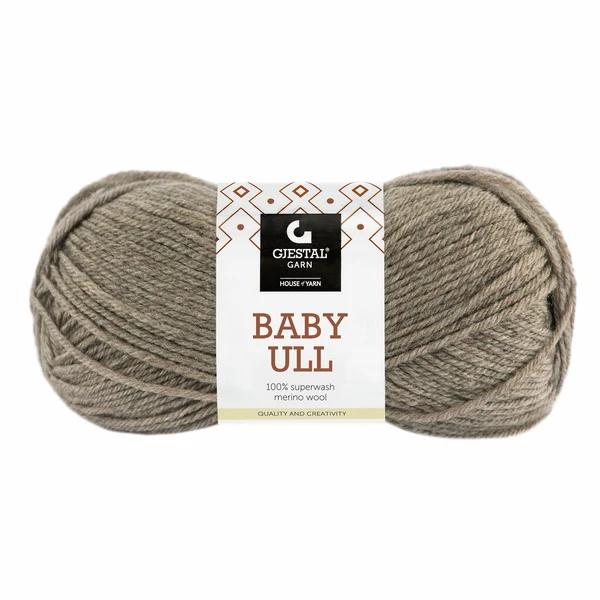 Gjestal Baby Ull 3841 Beige jaspeado