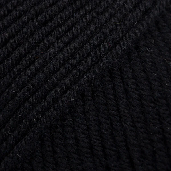 DROPS Merino Extra Fine 02 Negro (Uni Colour)