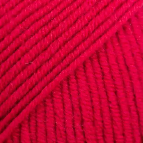 Merino Extra Fine 11 Rojo carmesí (Uni Colour)