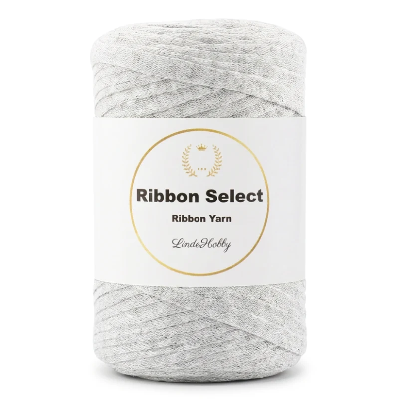 LindeHobby Ribbon Select 06 Nieve jaspeada