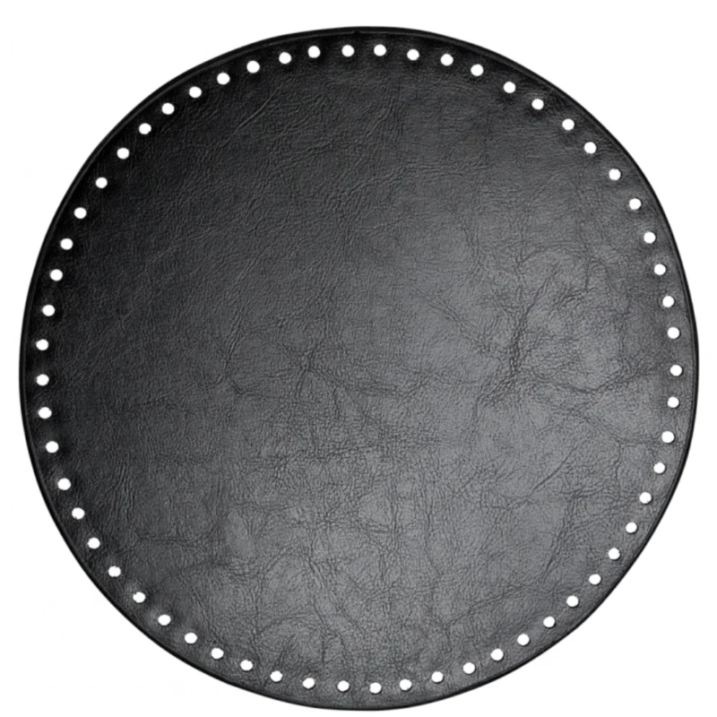 Go Handmade Base Redonda: Negro, 25 cm