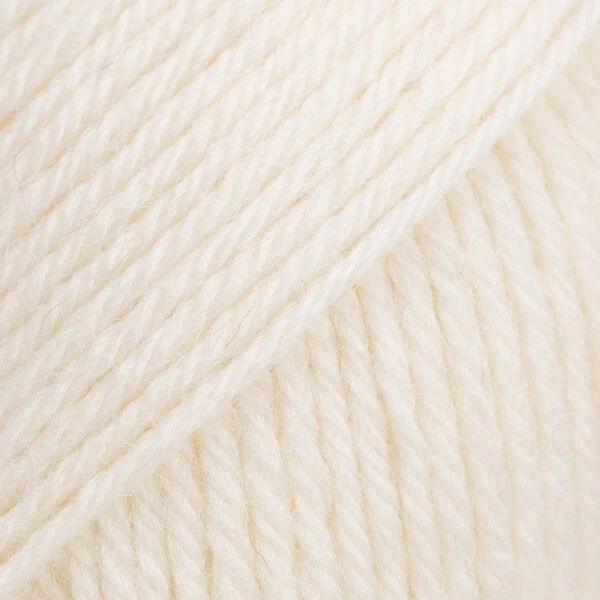 DROPS Saga 01 Blanco hueso (Uni Colour)