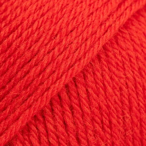 DROPS Saga 44 Rojo intenso (Uni Colour)