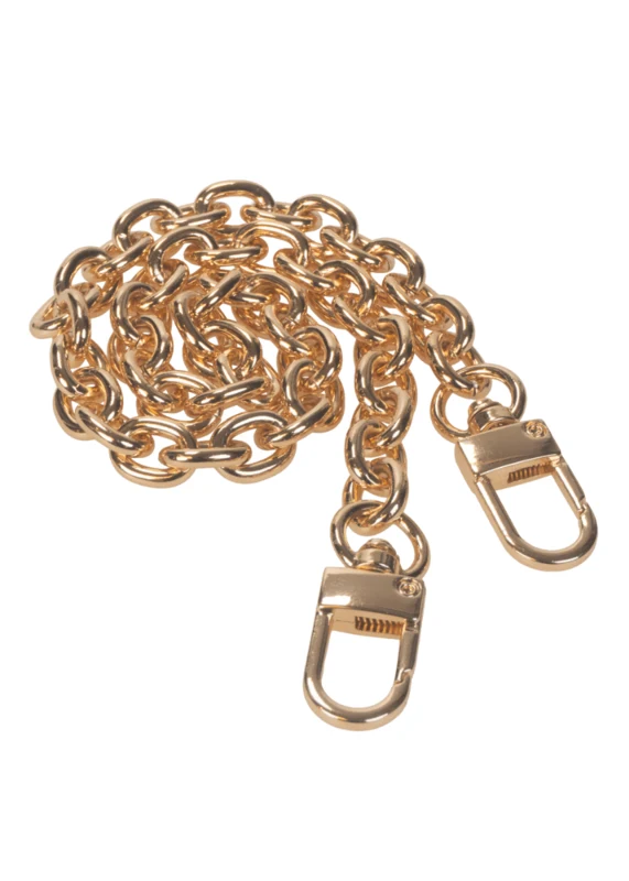 Go Handmade Cadena de Metal (47 y 57 cm): Oro, 47 cm