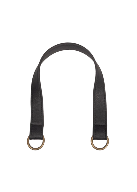 Go Handmade Asa para Bolso con Anilla en O: Negro/bronce