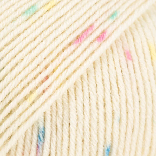 DROPS Baby Merino 106 Crema con confeti (Print)