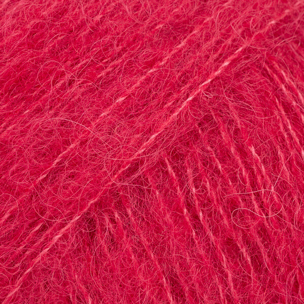DROPS Brushed Alpaca Silk 07 Rojo (Uni Colour)