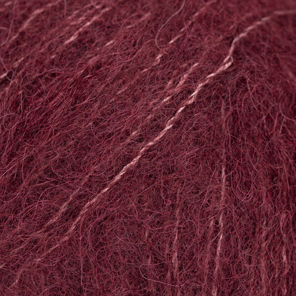 DROPS Brushed Alpaca Silk 44 Vino de ciruela (Uni Colour)