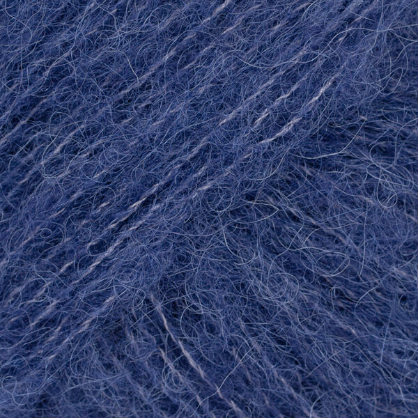 DROPS Brushed Alpaca Silk 39 Azul marino (Uni Colour)