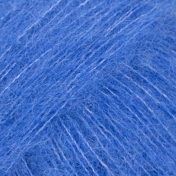 DROPS Brushed Alpaca Silk 26 Azul cobalto (Uni Colour)