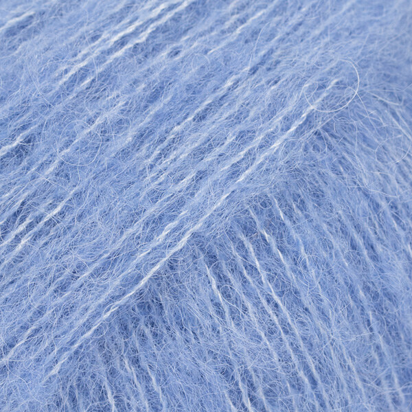 DROPS Brushed Alpaca Silk 28 Azul pacífico (Uni Colour)