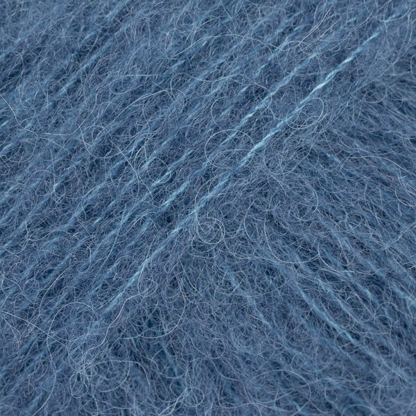 DROPS Brushed Alpaca Silk 25 Azul acero (Uni Colour)