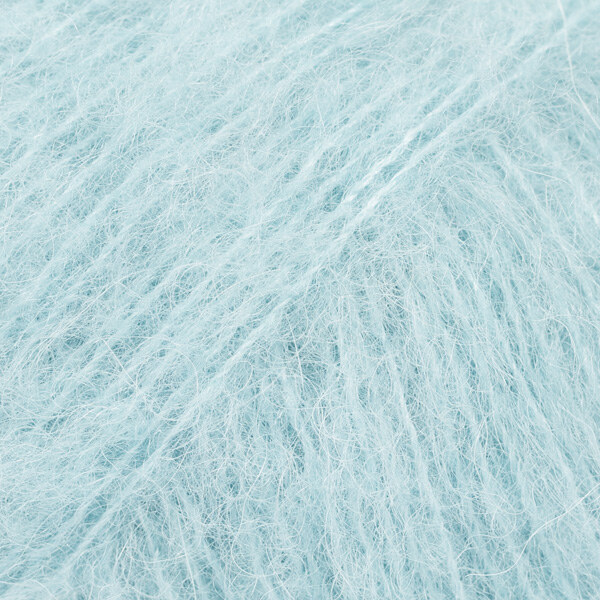 DROPS Brushed Alpaca Silk 15 Verde mar claro (Uni Colour)