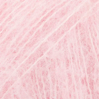 DROPS BRUSHED Alpaca Silk 12 Rosa polvoriento (Uni colour)