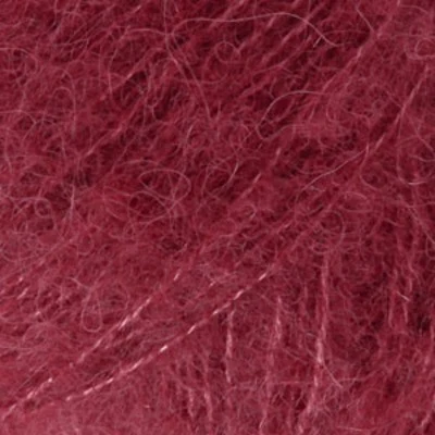 DROPS BRUSHED Alpaca Silk 23 rojo vino (Uni colour)