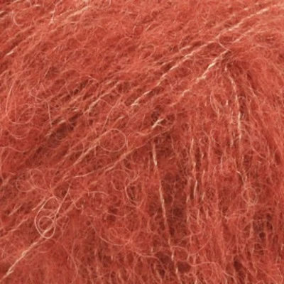 DROPS BRUSHED Alpaca Silk 24 óxido (Uni colour)