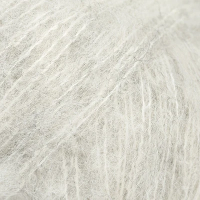 DROPS BRUSHED Alpaca Silk 35 Gris perla (Uni colour)