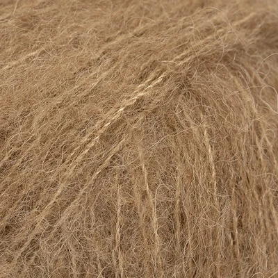DROPS BRUSHED Alpaca Silk 36 Almendra (Uni colour)