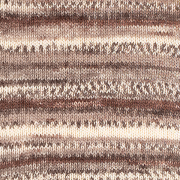 DROPS Fabel Print 912 Chocolate suave