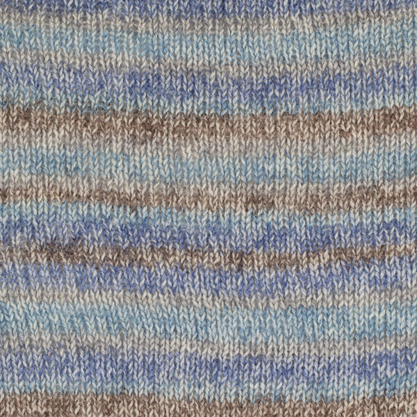 DROPS Fabel Long Print 604 Vista al mar