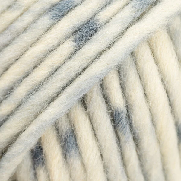 DROPS Snow Mix/Print 137 Denim deslavado (Print)