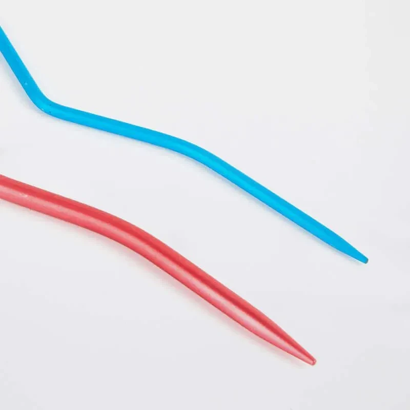 KnitPro Agujas auxiliares para trenzas, Pequeño, 2 uds