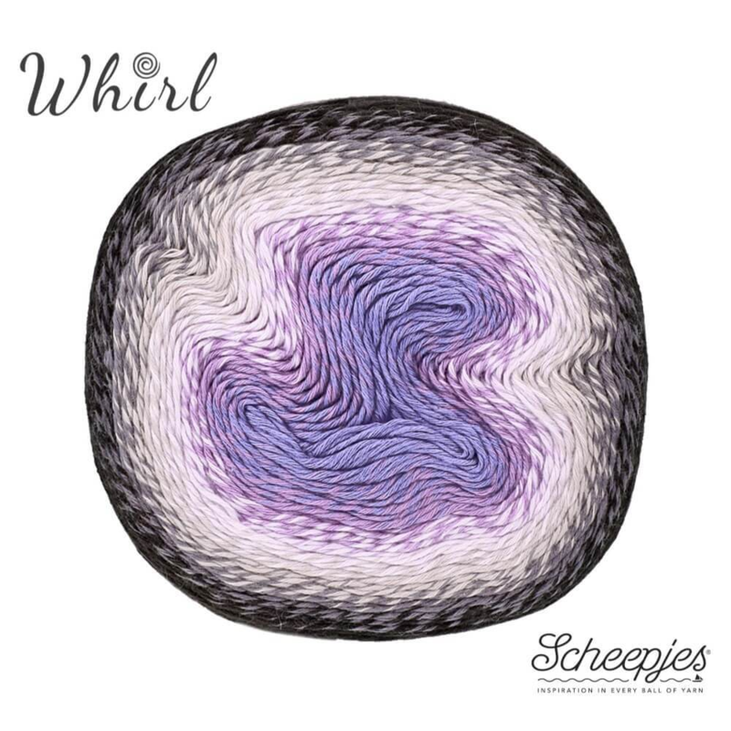 Scheepjes Whirl 786 Dark Grape Squish - Aurora Collection