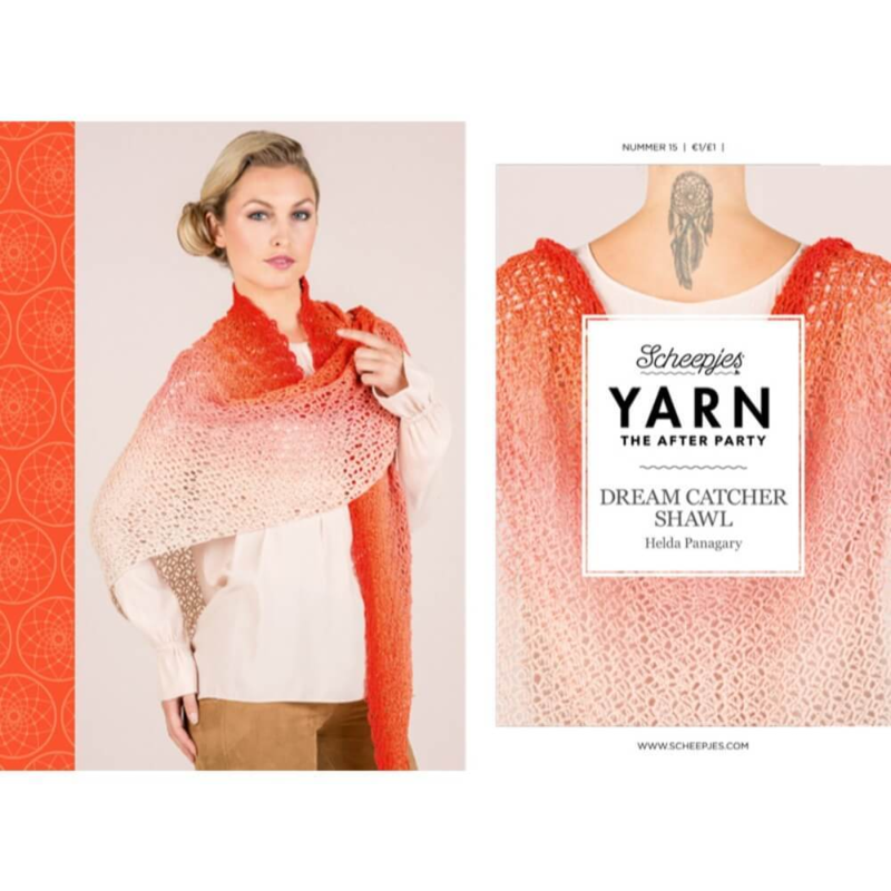 Receta: The After Party No.15 English - Dreamcatcher Shawl - solo se puede comprar con 1 ngl Whirl