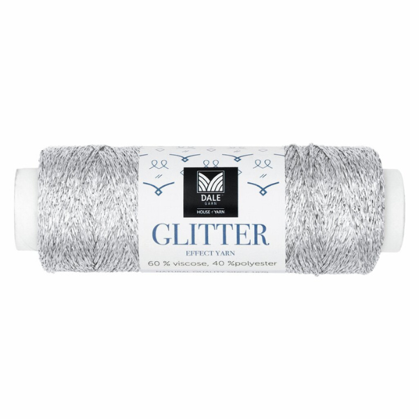 Dale Glitter Effect Yarn 202 Plata