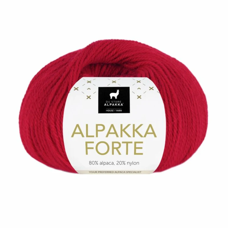Du Store Alpakka Forte 739 Rojo profundo