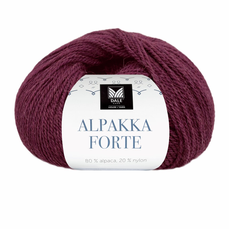 Dale Alpakka Forte 753 Burdeos