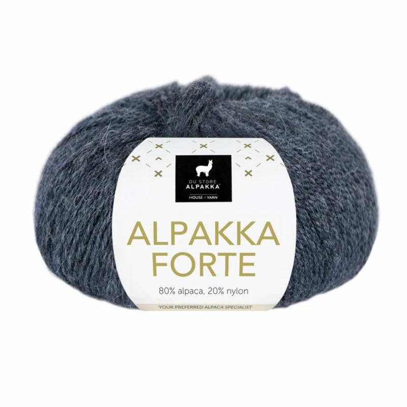 Du Store Alpakka Forte 708 Indigo jaspeado
