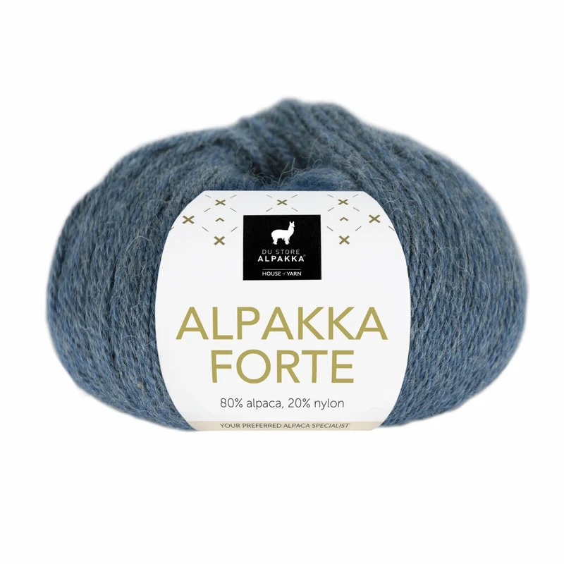 Du Store Alpakka Forte 707 Mezcla de mezclilla