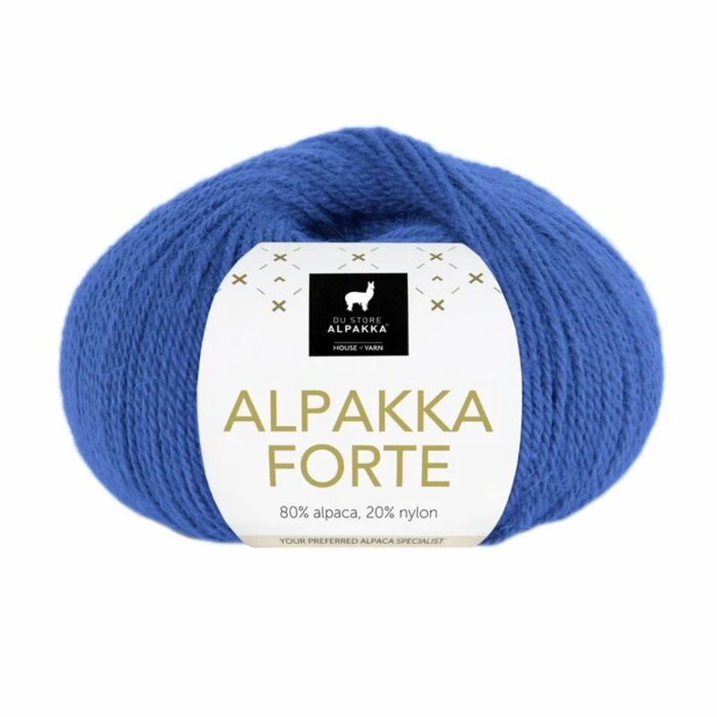 Du Store Alpakka Forte 746 Azul real