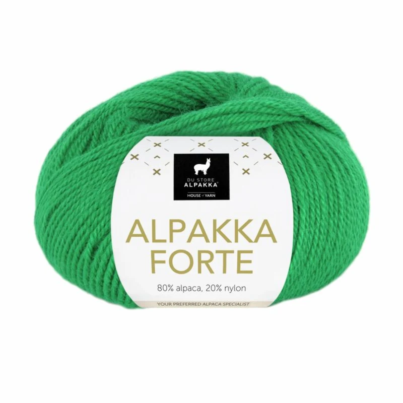 Du Store Alpakka Forte 738 Verde vivo