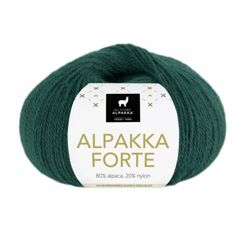 Du Store Alpakka Forte 737 Verde pino