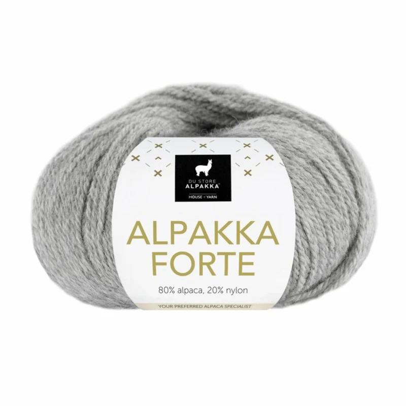 Du Store Alpakka Forte 715 Gris jaspeado