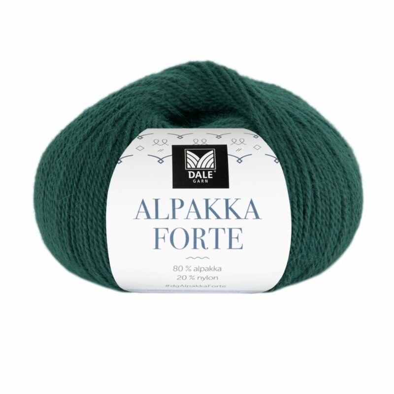 Dale Alpakka Forte 737 Verde pino