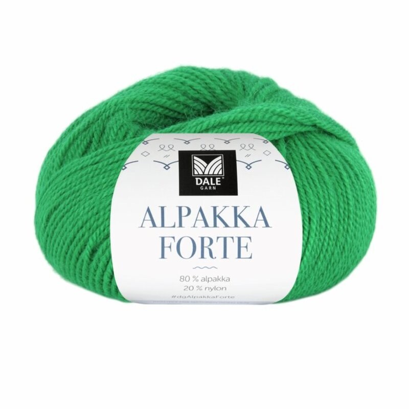 Dale Alpakka Forte 738 Verde vivo