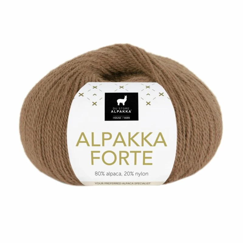 Du Store Alpakka Forte 742 Marrón nuez