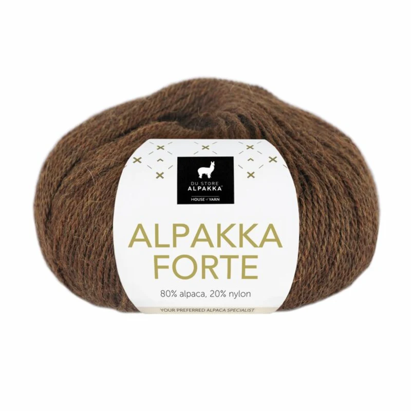 Du Store Alpakka Forte 709 Marrón cálido moteado