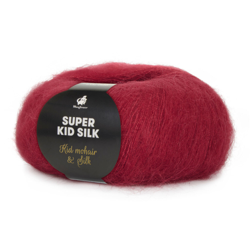 Mayflower Super Kid Silk 121 Rojo Río