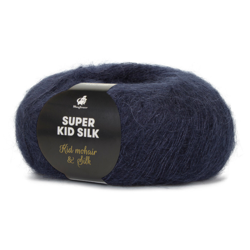 Mayflower Super Kid Silk 82 Azul marino oscuro