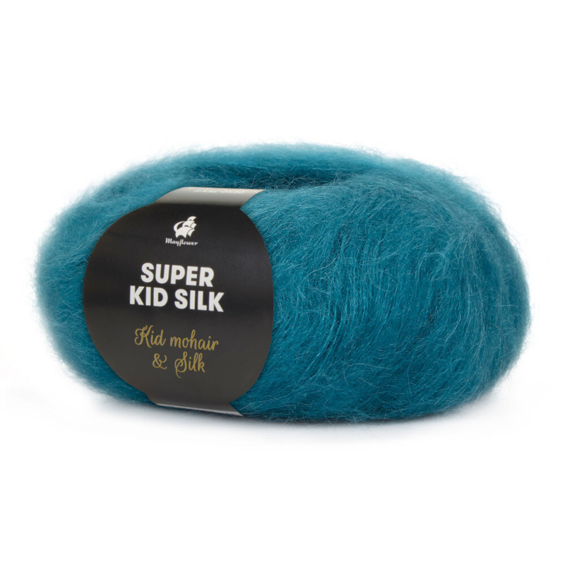 Mayflower Super Kid Silk 115 Azul tormenta