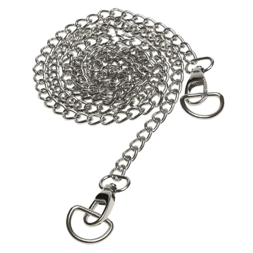 Go Handmade Correa para bolso Cadena metálica, 120 cm Plata