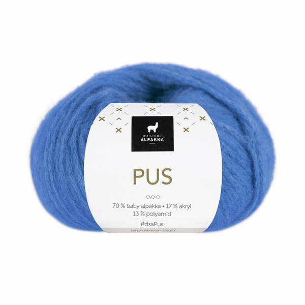Du Store Alpakka Pus 4058 Azul real