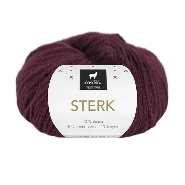 Du Store Alpakka Sterk 936 Burdeos