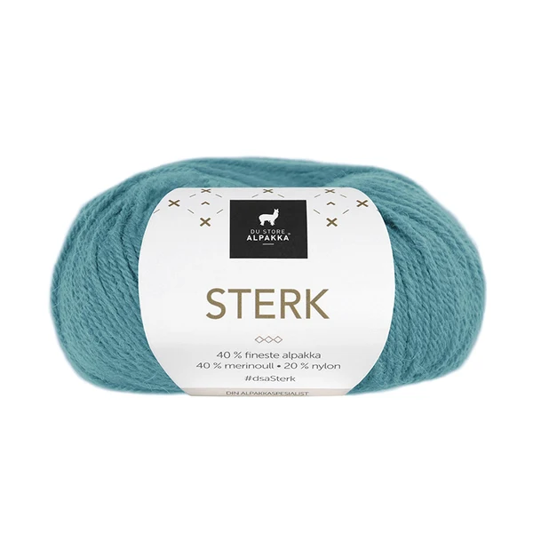 Du Store Alpakka Sterk 834 Turquesa