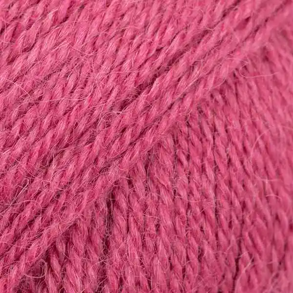 DROPS Alpaca 3770 Rosa frambuesa (Uni Color)